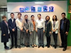 初次“党建红联”结对共建交